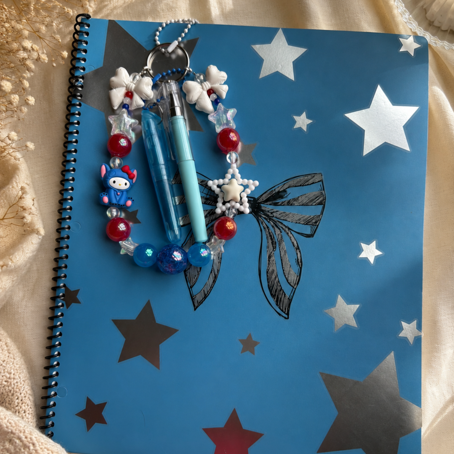 3-in-1 Christian Bookmark | Keychain | Bible Study Pen & Highlighter | Patriotic July 4 Bookmark | Bible Journal Accessory | Christian Gift