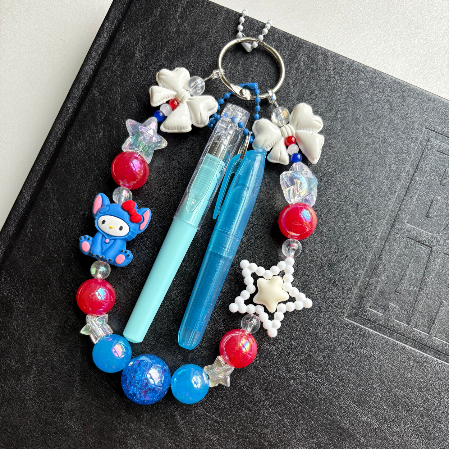 3-in-1 Christian Bookmark | Keychain | Bible Study Pen & Highlighter | Patriotic July 4 Bookmark | Bible Journal Accessory | Christian Gift