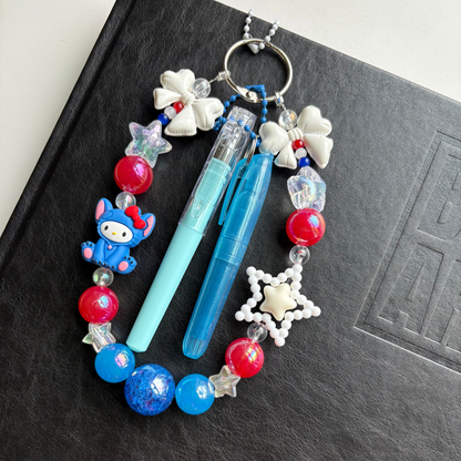 3-in-1 Christian Bookmark | Keychain | Bible Study Pen & Highlighter | Patriotic July 4 Bookmark | Bible Journal Accessory | Christian Gift