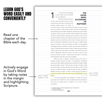 How to use Scripture page