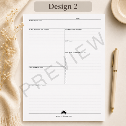 The 50-Day Foundation Planner: Genesis Edition