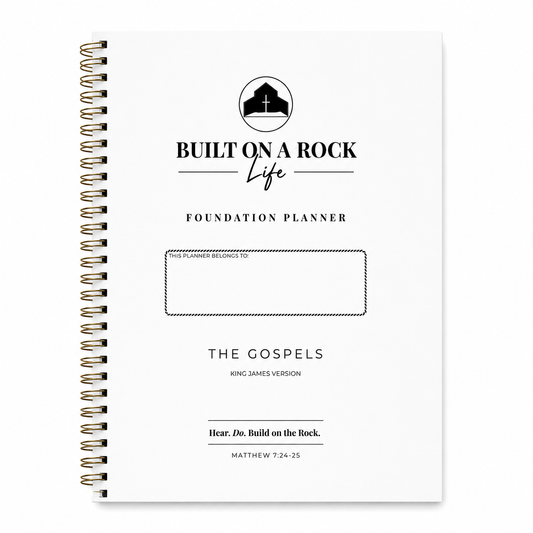The 90-Day Foundation Planner: The Gospels Edition
